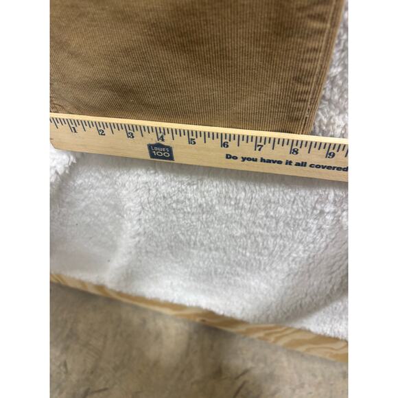 Eddie Bauer Natural Fit Corduroy Pants Women’s 10T Tan Stretch Straight Casual - Picture 5 of 8